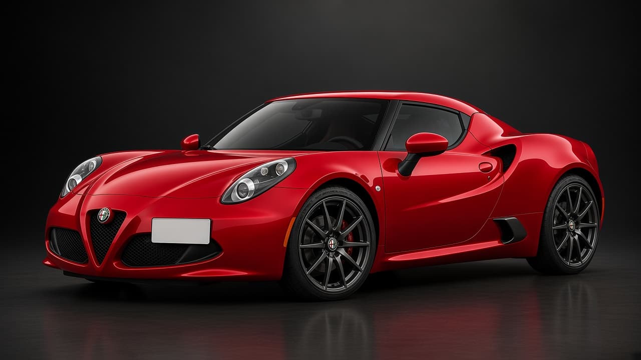 Alfa Romeo 4C(960) - 車型參考圖(非實車)