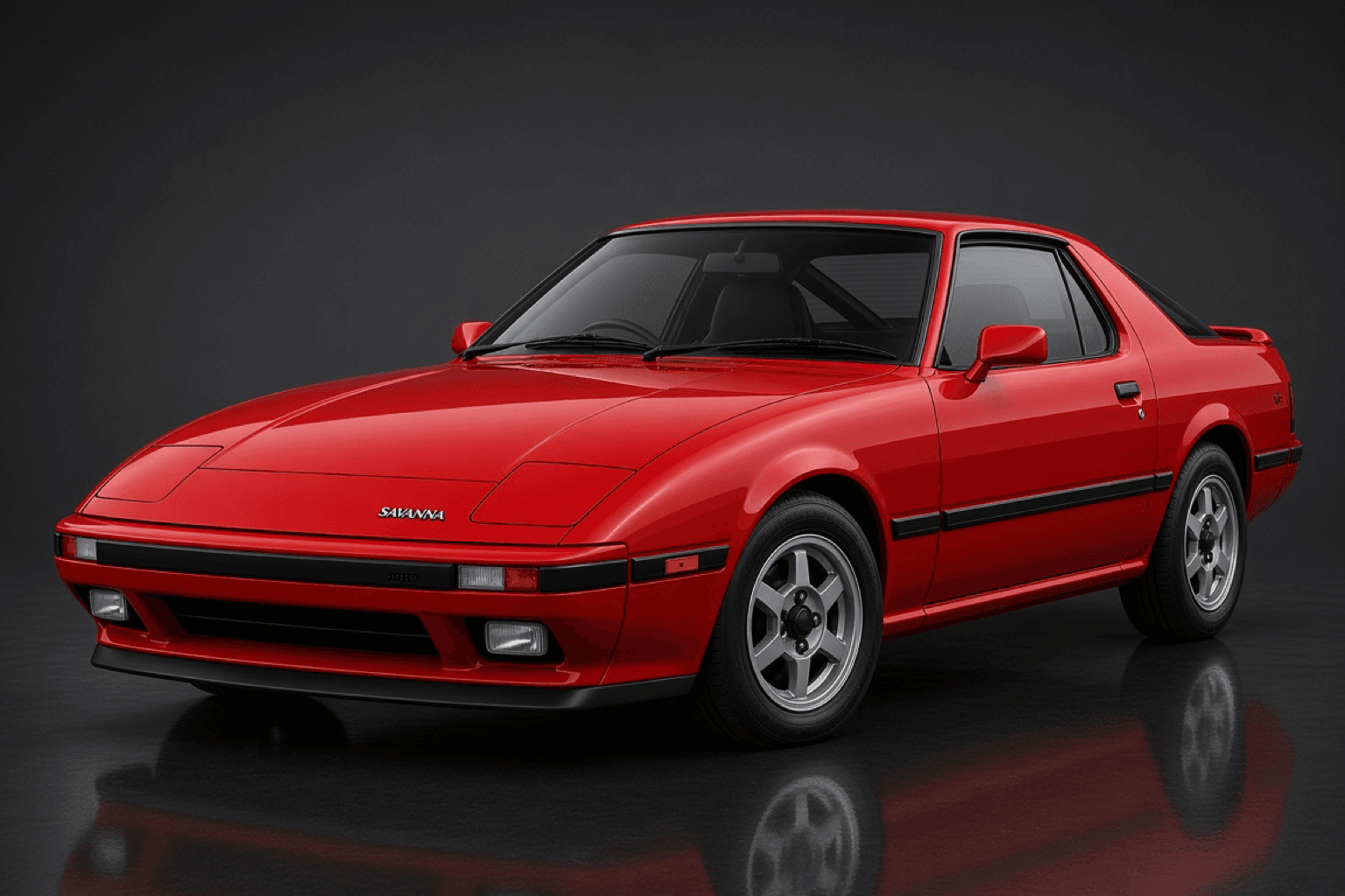 Mazda Savanna RX-7 SA(SA22C) - 車型參考圖(非實車)