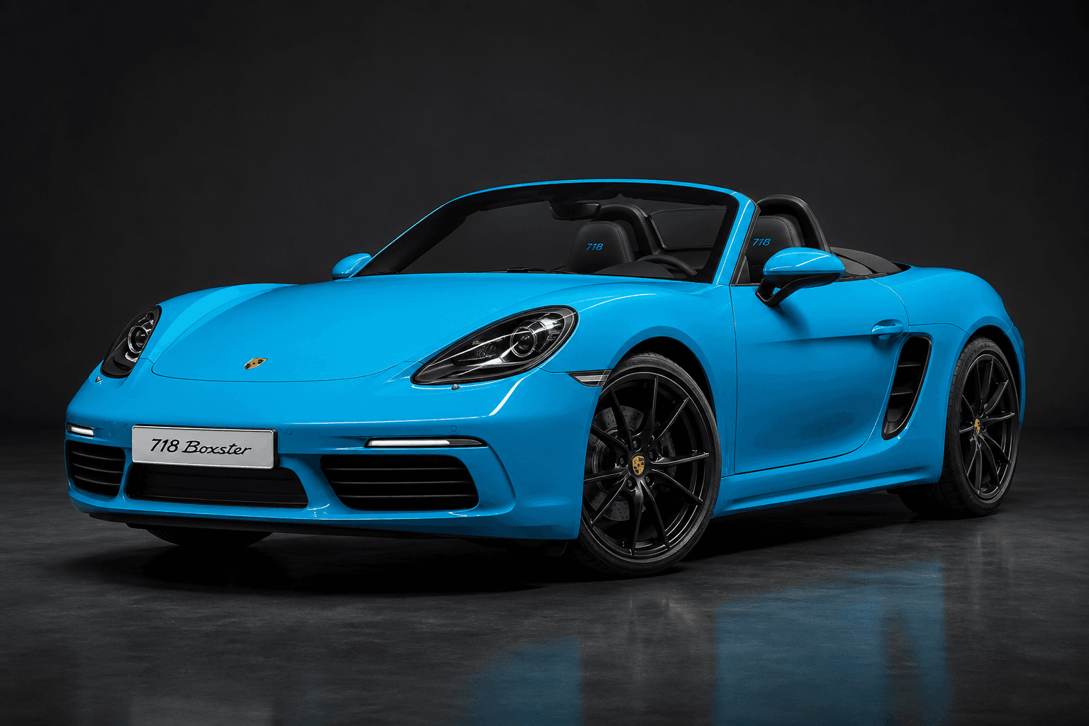 Porsche 718 Boxster(982) - 車型參考圖(非實車)