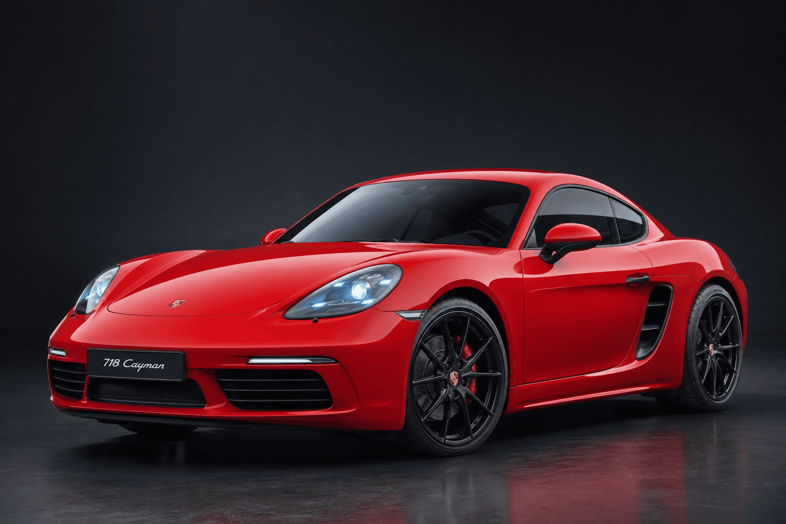 Porsche 718 Cayman(982) - 車型參考圖(非實車)