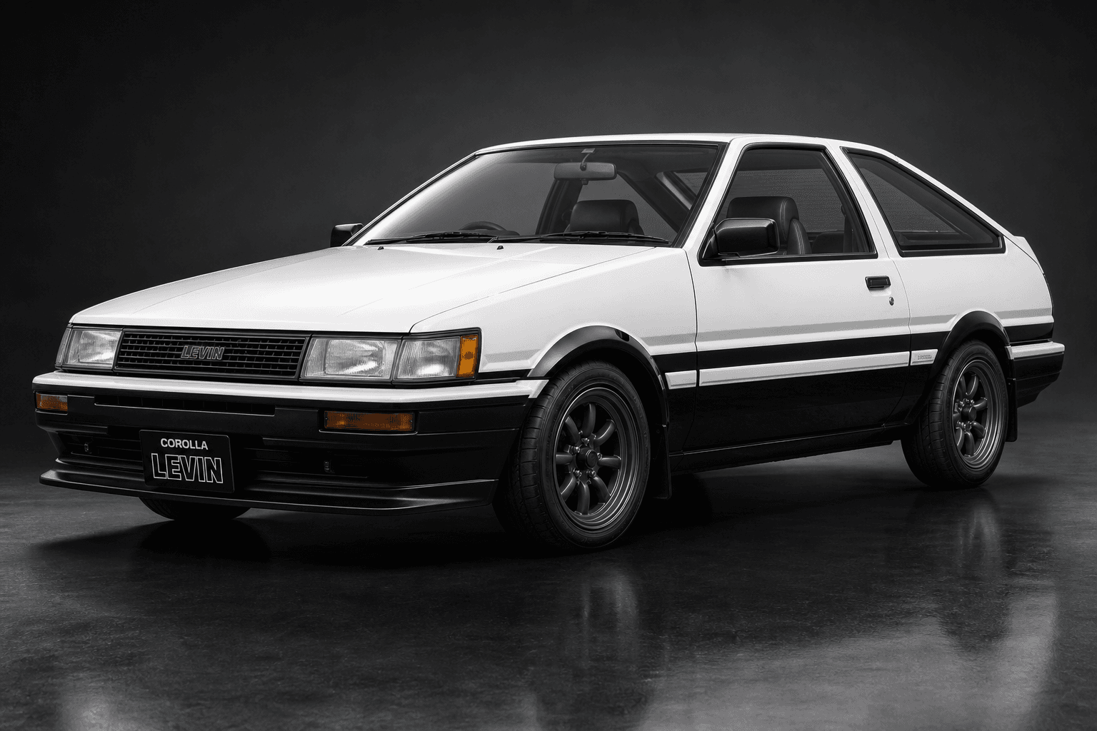 Toyota Corolla Levin(AE86) - 車型參考圖(非實車)