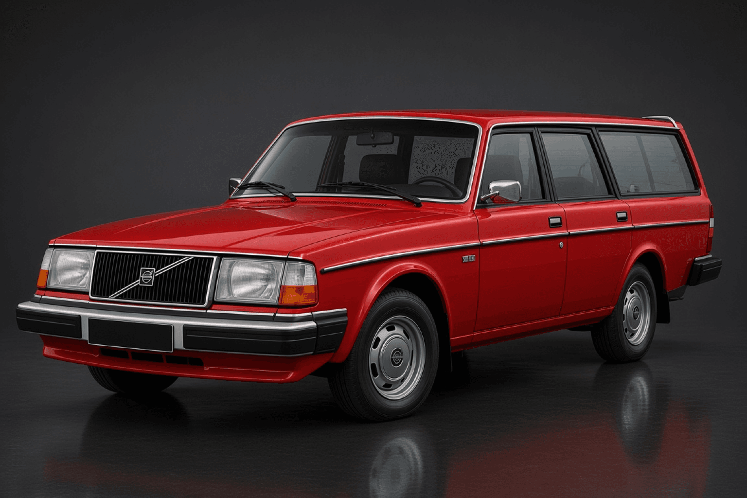 Volvo 240 Wagon(240) - 車型參考圖(非實車)