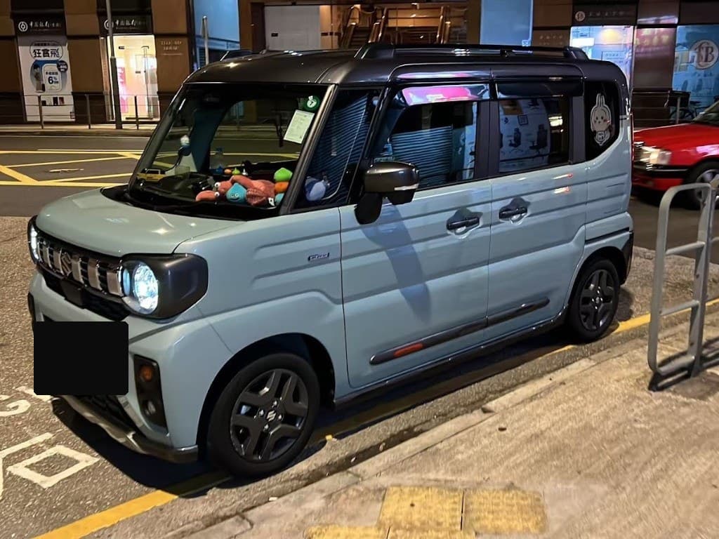 4O4 M. 交車相片:淺藍色 Suzuki Spacia